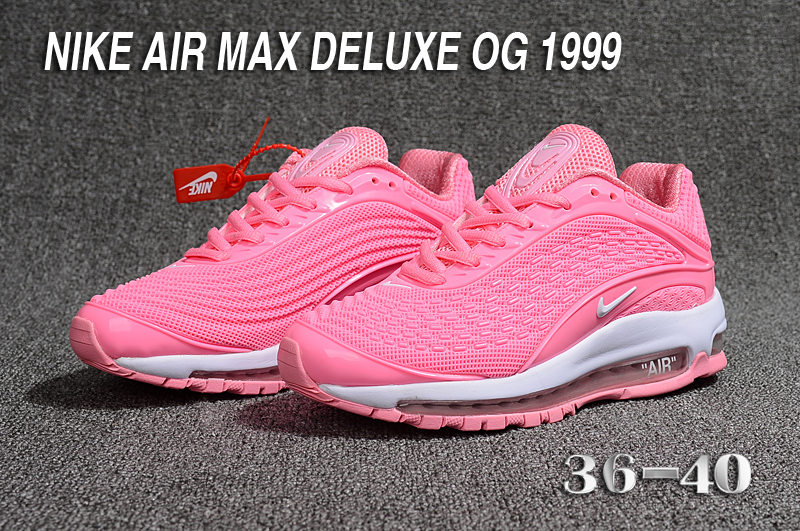 Women Nike Air Max Deluxe OG 1999 Pink White Shoes